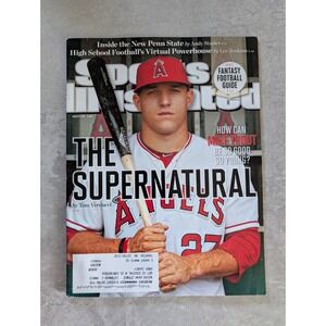 Sports Illustrated MIKE TROUT August 2012 The Supernatural